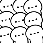 暴风雨文字表情5
