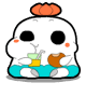滑稽喝好多水的表情5