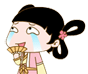 形容美女第一次相亲面部表情6