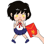 人物梦幻带字表情图片大全5
