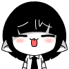 黑白小人简笔画图片10
