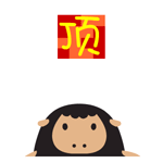 QQ表情滑稽狗头3