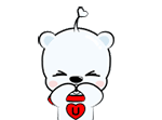 女子搞怪表情包动图可爱4