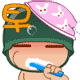 孔雀动态表情包9
