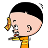 骑摩托表情包二次元可爱7