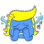 表情喜怒哀乐纸壳画8