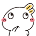 美女怕羞表情图片1