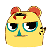 恶搞表情包小女孩笑7