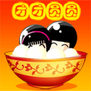 qq表情的菜狗怎么变大8
