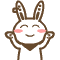 动漫粉色云朵表情包1