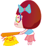 生气扇耳光表情包王蓝莓妈妈3