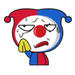 全蓝搞笑人物表情包图片6