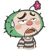 欧美女孩歪头眯眼表情10