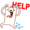 跳起来么么哒文字表情2