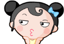 头像喝茶表情美女1