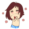 动漫女生惊讶表情头像13