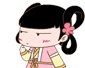 动漫美女扭屁股表情包14