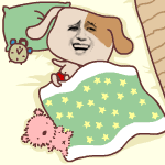 蘑菇头教写作业生气表情包3