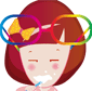 手绘傅园慧表情包2