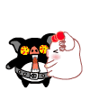 沙雕表情包狗拿耗子1