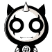 女生生气的表情儿童画7