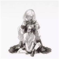 放大的美女头像9