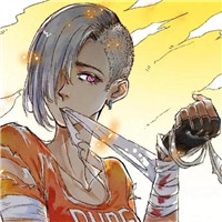 乌鸦油画男生头像10