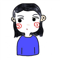 唯美侧脸流泪图片女生头像6