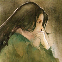 qq头像女生彩色光3