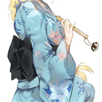 女生用花挡脸头像6