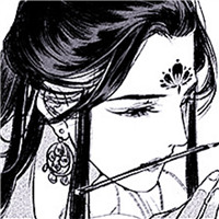 黑色系长发美女头像壁纸图片10