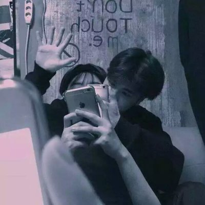 黑白经典动漫头像10