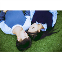 黑白头像女生短发4
