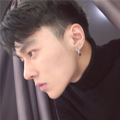 黑白头像男生丧4