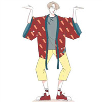 安静女生读书头像11