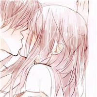 女生打着伞的头像黑色10