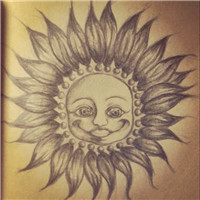 一束花卡通画10