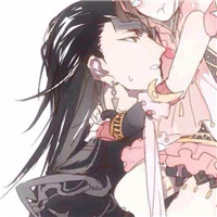 黑白头像女图片可保存2