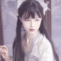 害羞脸可爱卡通女头像1