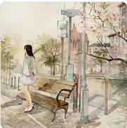 闺蜜头像长发唯美图片大全12