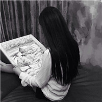 微信头像女生短发背影唯美图片10