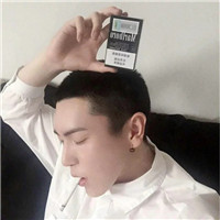 素描卡通男头像商务9