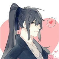 蝴蝶结情侣头像2