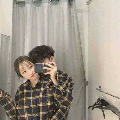 一对姐妹头像卡通简单2