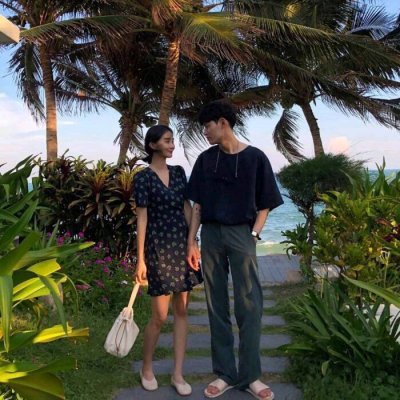 黑白头像男卡通侧脸5