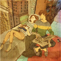 搜索背影黑白头像女生7