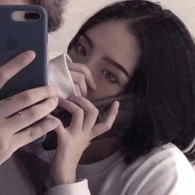黑白头像二次元女生冷酷霸气9