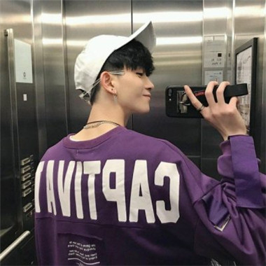 男孩帅气黑白头像4