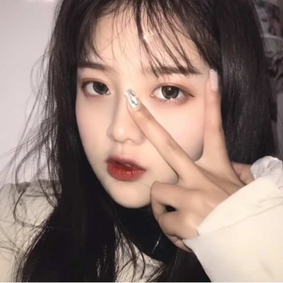 仙女系粉色可爱女生头像7