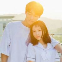 百合黑白头像12